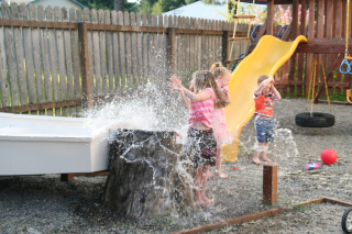 First sleepover our house aug 2007 (5)