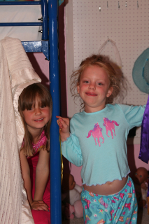 First sleepover our house aug 2007 (53)