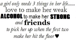 Agirlonlyneeds3things