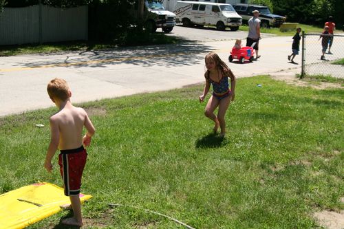 Kids slip n slide july 13 2009 (4)